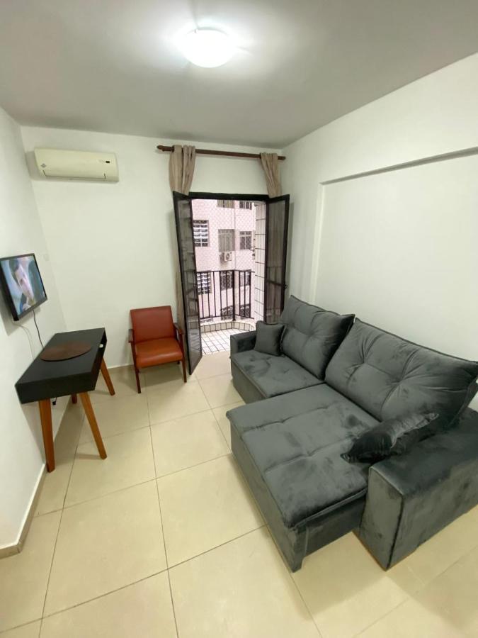 Flat No Centro Gonzaga Proximo A Praia - Santos/Sp Santos  Exteriör bild